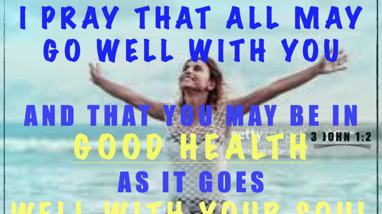 It is well