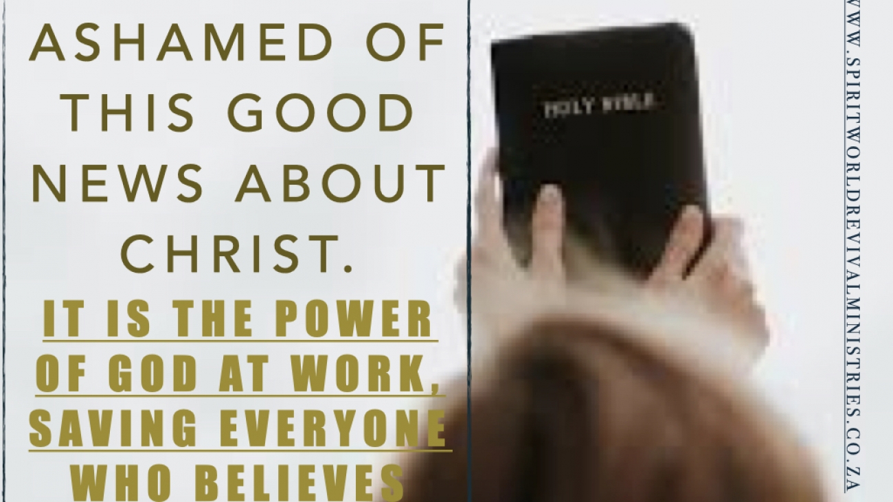THE GOSPEL IS GOODNEWS