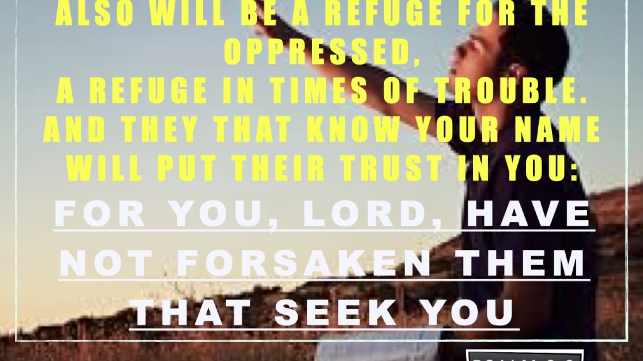 god will never forsake you
