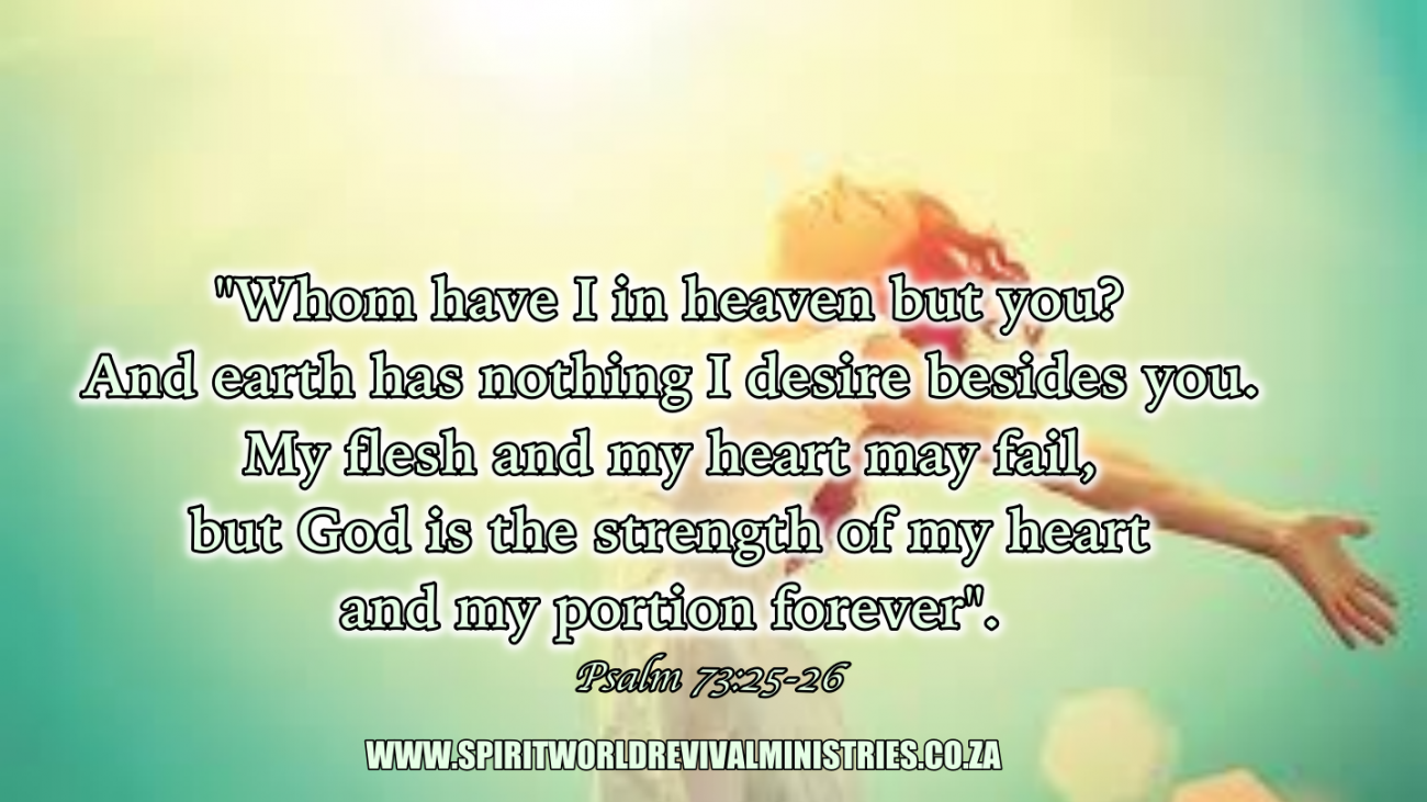 GOD IS MY PORTION FOREVER